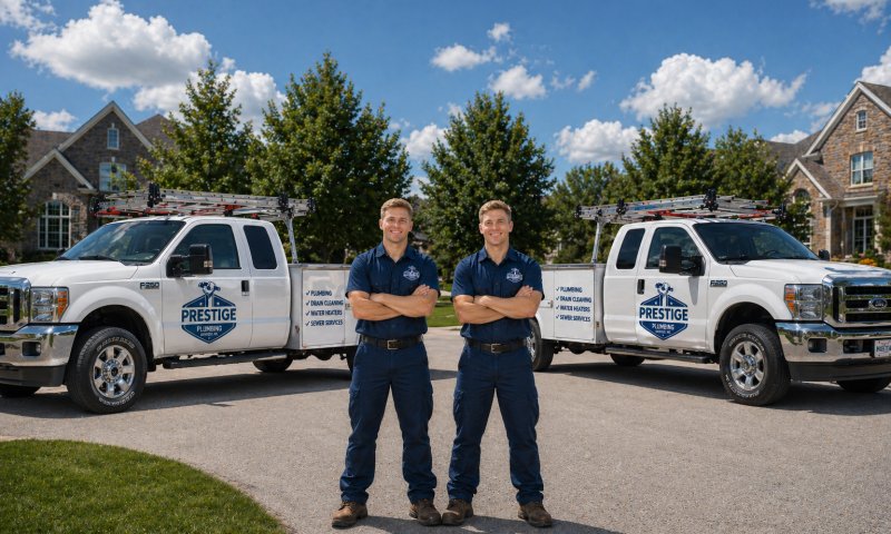 Prestige Plumbing Services team in Burbank California